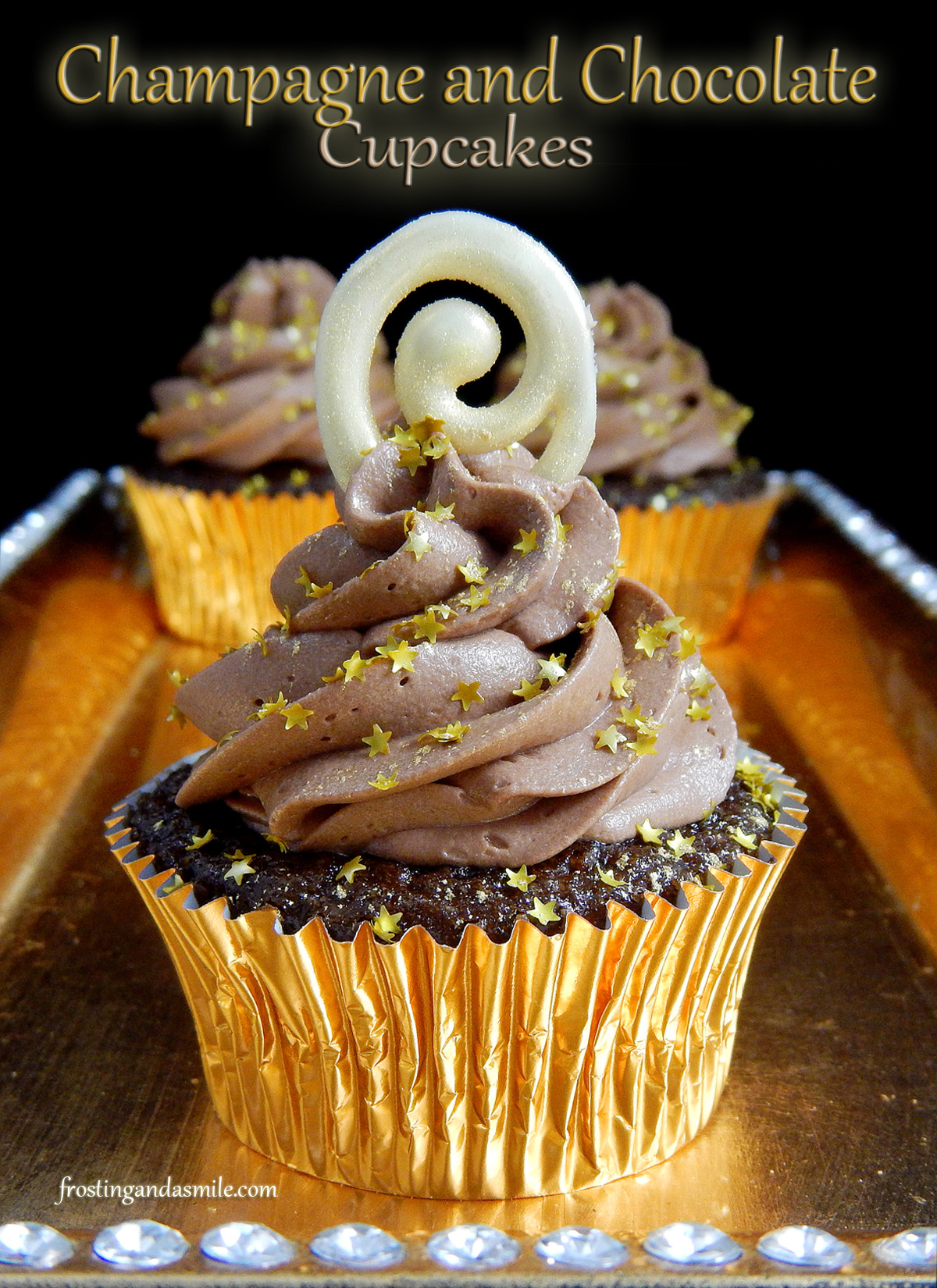 Champagne and Chocolate Frosting