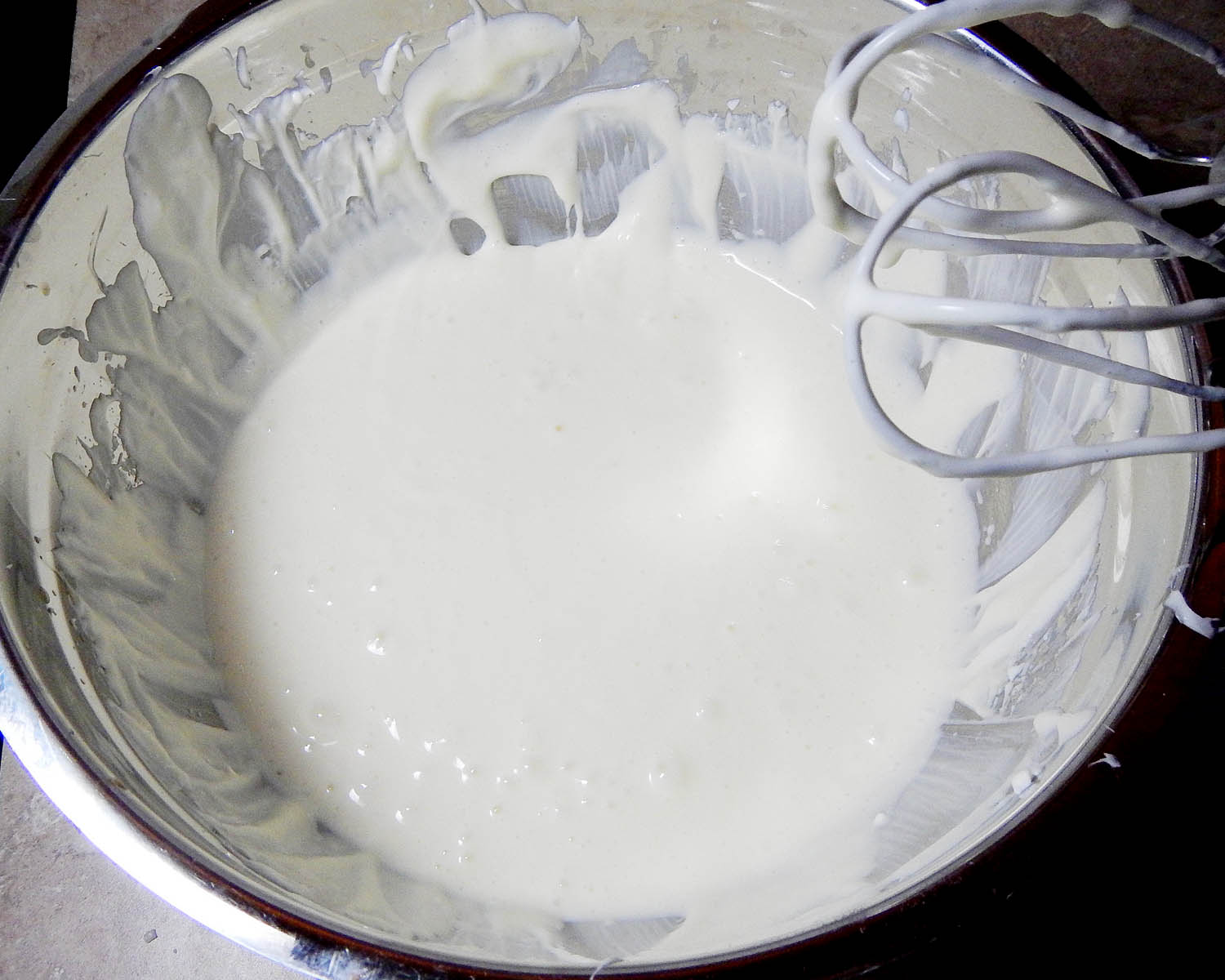 Coconut Cheesecake Batter