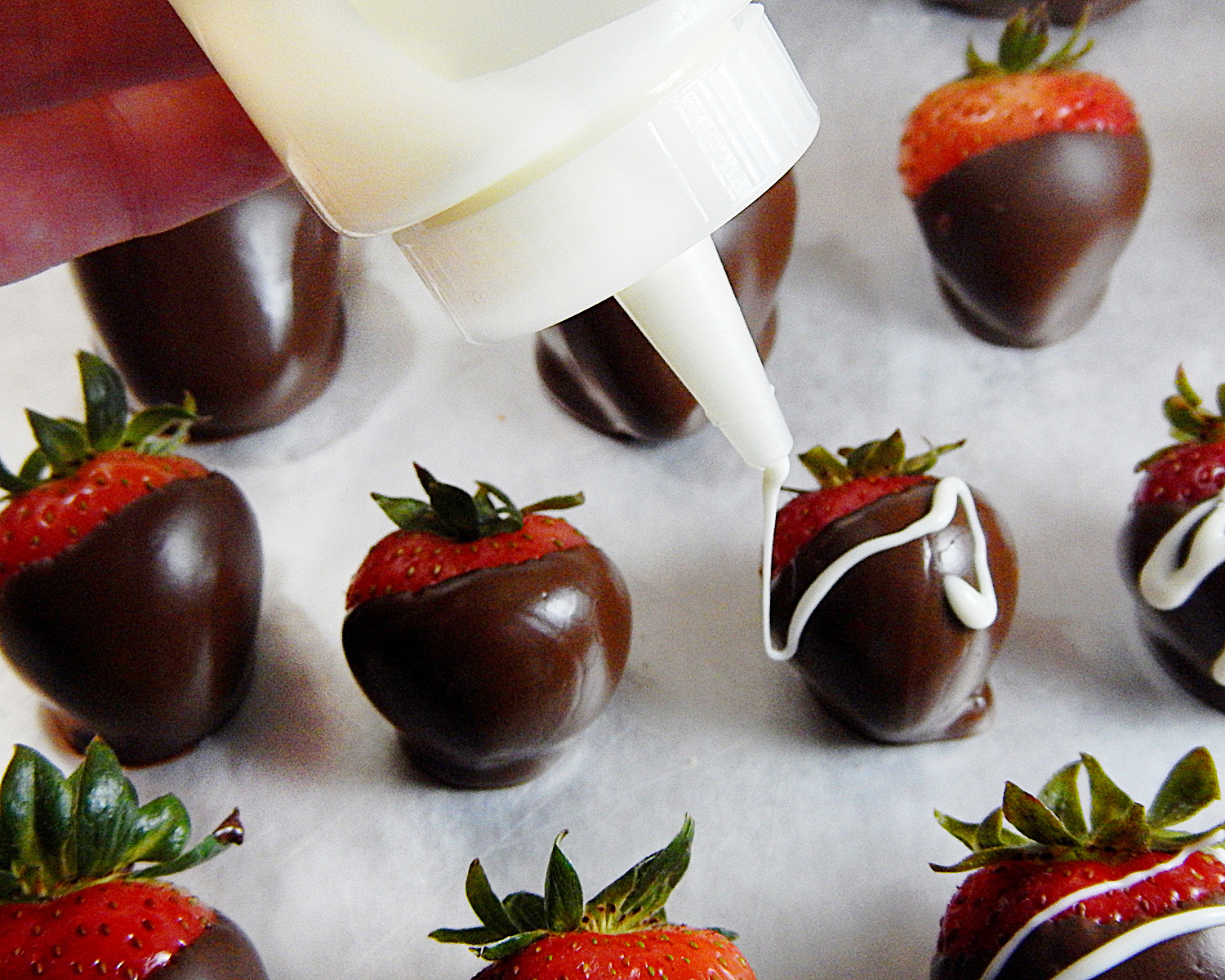 Chocolate Covered Champagne Strawberries