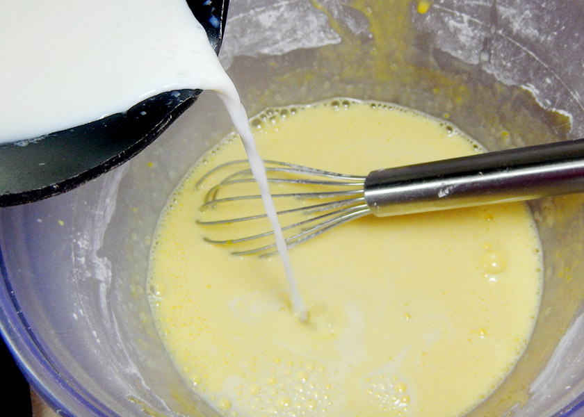 Making Pastry Cream