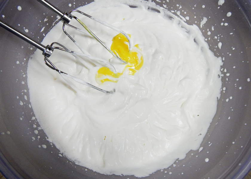 Melted Peeps in Whipped Cream