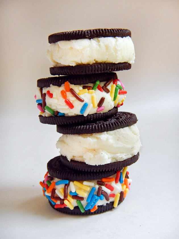 Oreo Ice Cream Sandwiches Frosting And A Smile