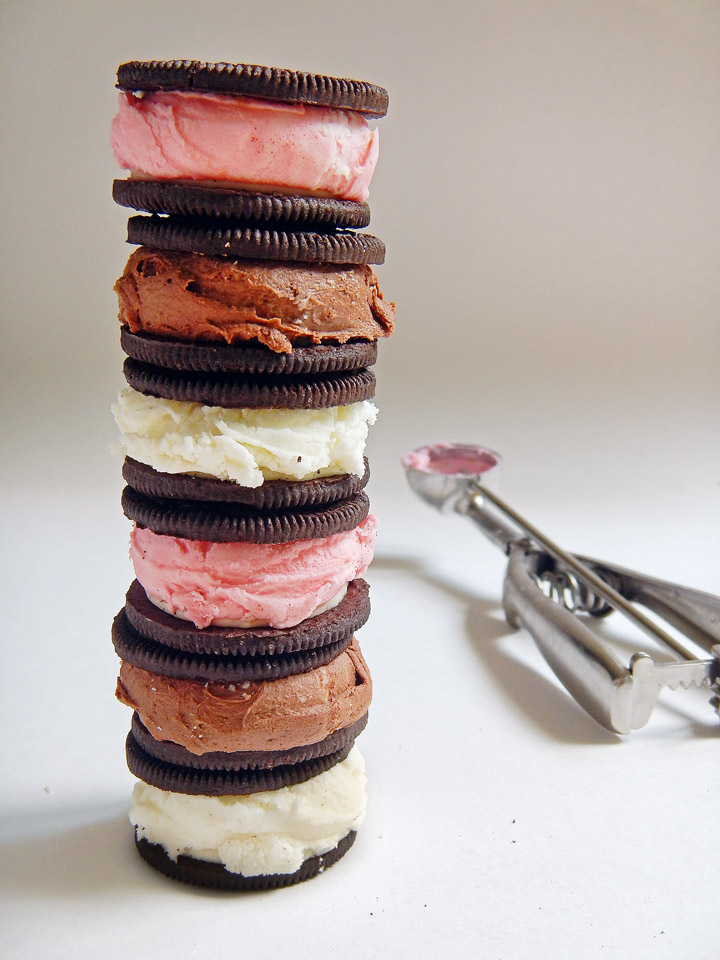 Oreo Ice Cream Sandwiches Frosting And A Smile